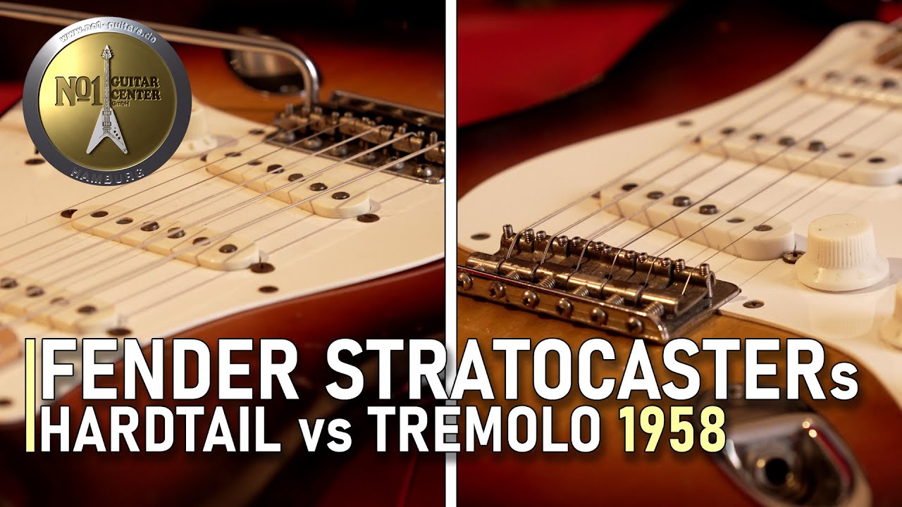 1958 Fender Stratocaster Hardtail vs. Tremolo - 