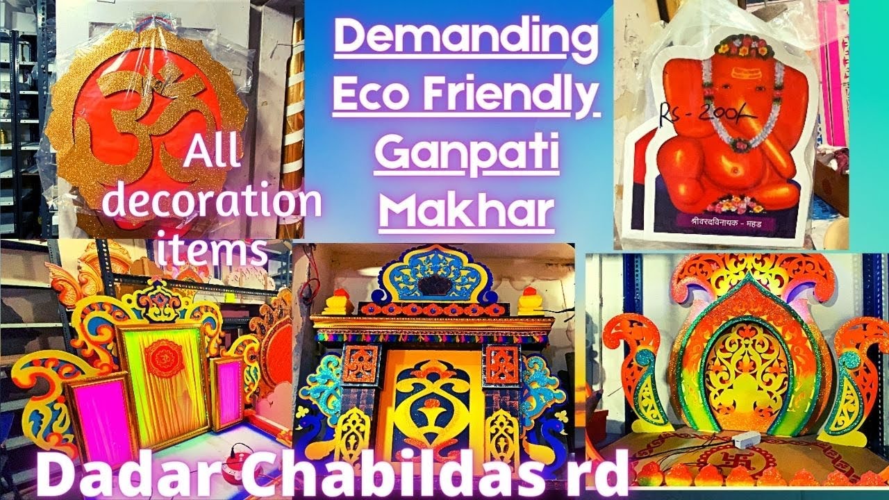 Ecofriendly Makhar for Ganpati | budget friendly makhar #vivaansfamilyvlog #trending #marathivlog
