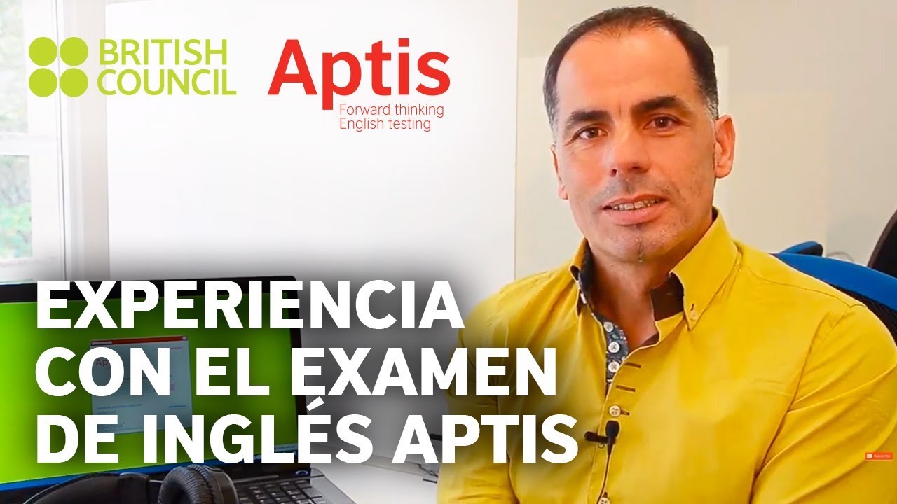 &Oacute;scar nos cuenta su experiencia con el examen de ingl&eacute;s Aptis