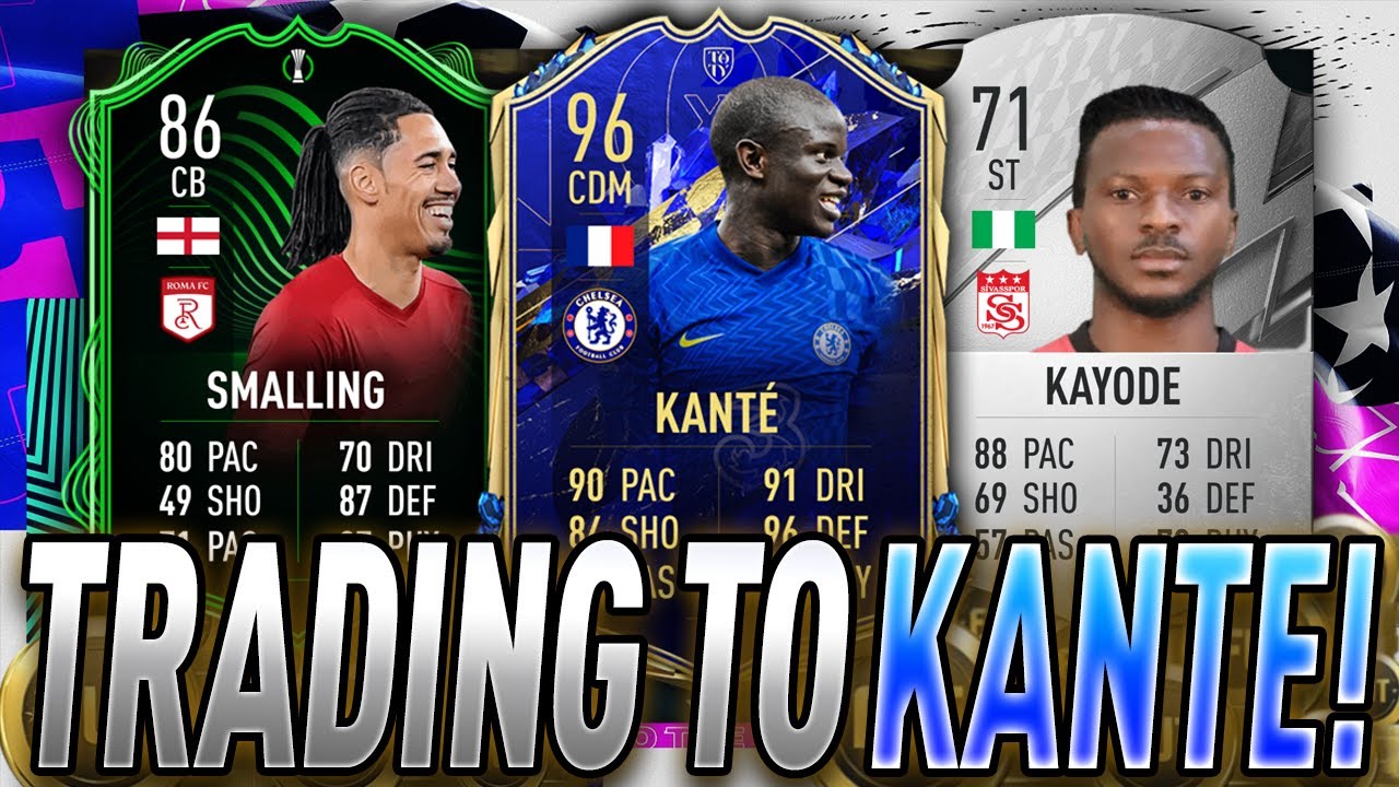 MAKE 100K COINS ON FIFA 22 WITH THE EASIEST TRADING METHODS! TRADING TO TOTY KANTE! FIFA 22 TRADING!
