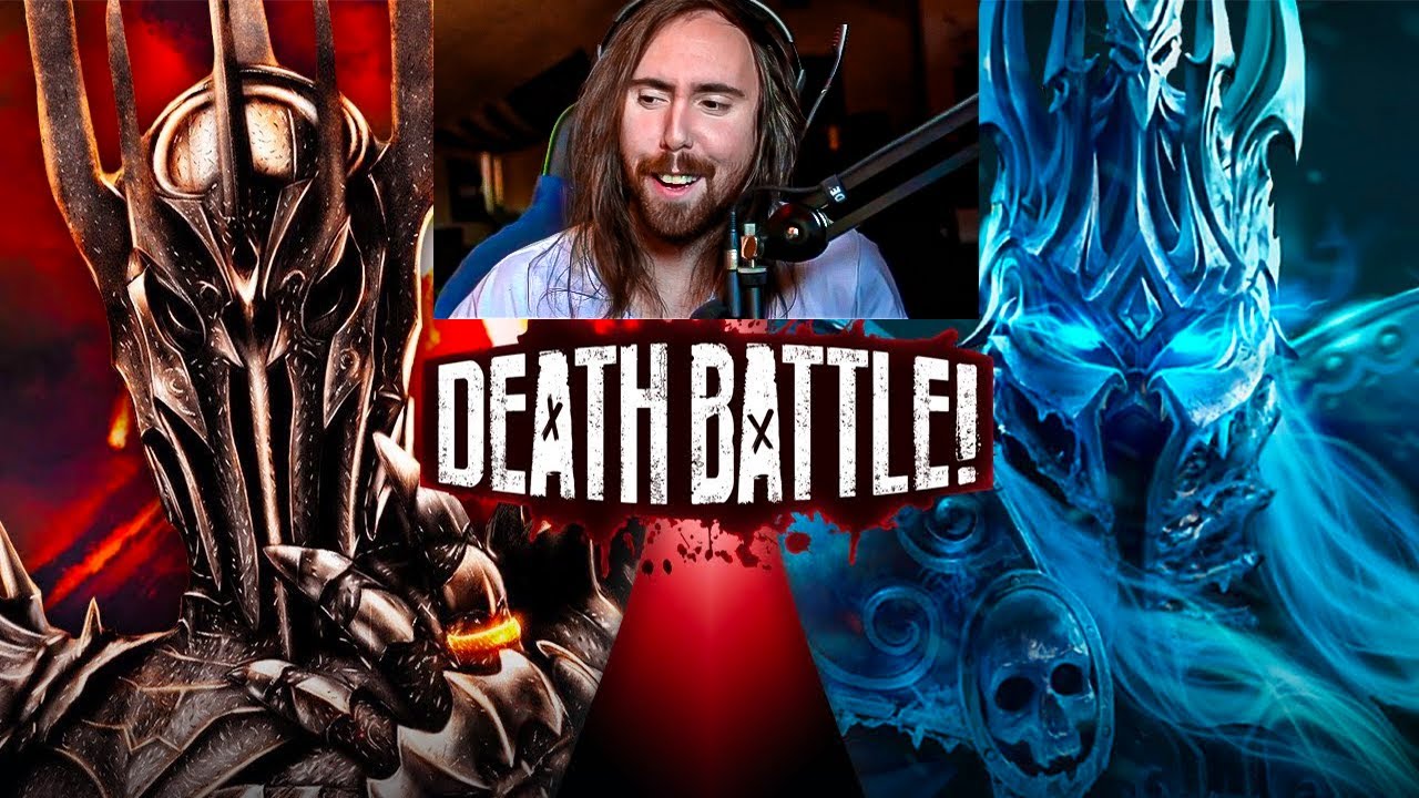 Sauron vs The Lich King: The Death Battle | Asmongold Reacts