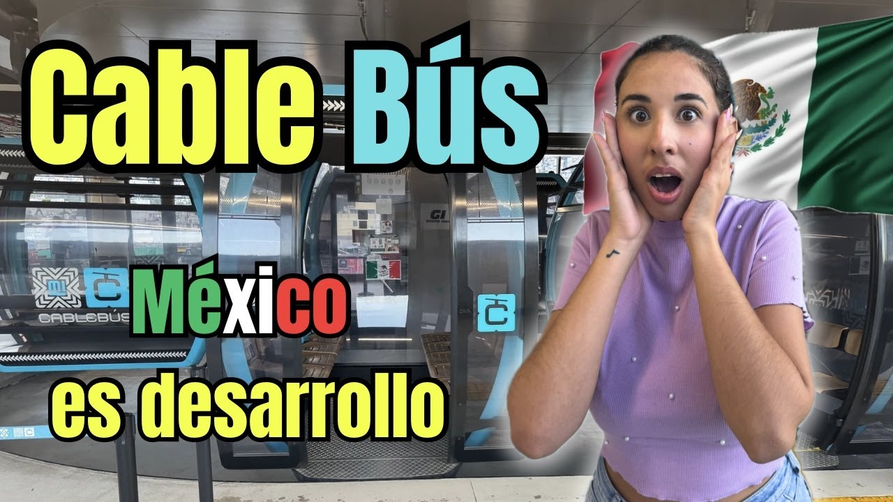 Una CUBANA🇨🇺 en el CABLEBÚS🚡| Lo que vi me dejó sin palabras😶😱