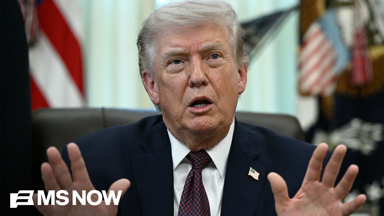 'It doesn't add up': MS NOW reporter takes down Trump&rsquo;s chaotic Iran strategy