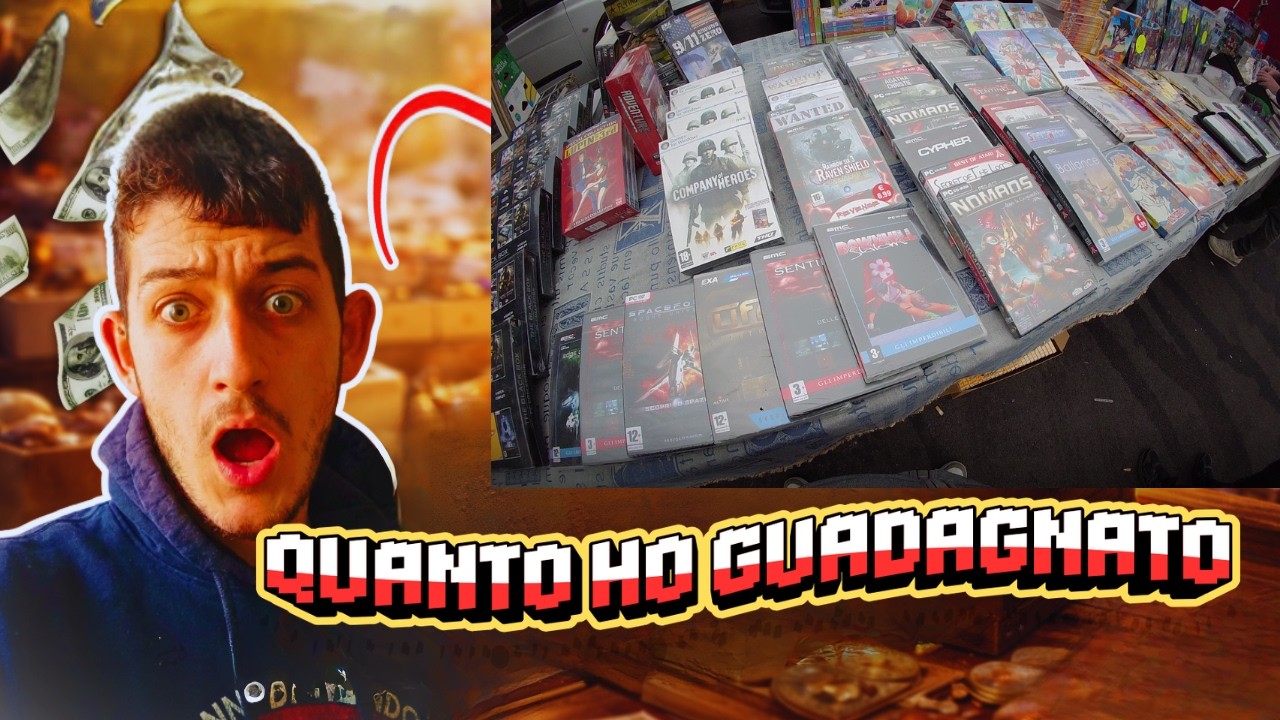 Quanto ho guadagnato al MERCATINO?+Giro finale