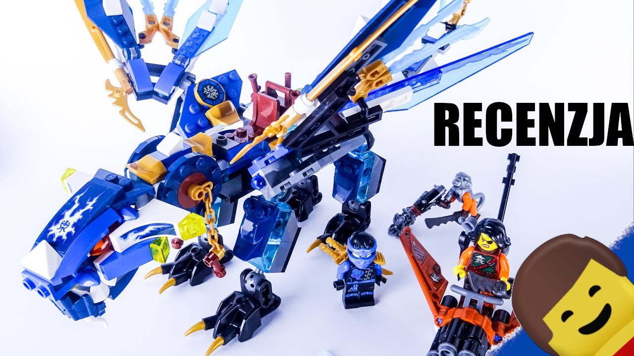 SMOK JAY`A ! / LEGO NINJAGO 70602 Jay's Elemental Dragon / Recenzja KBL