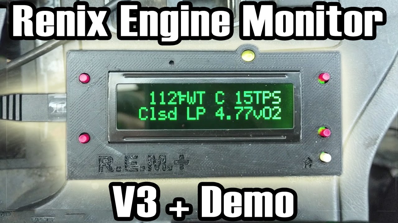 What is Renix Engine Monitor / V3 + Demo