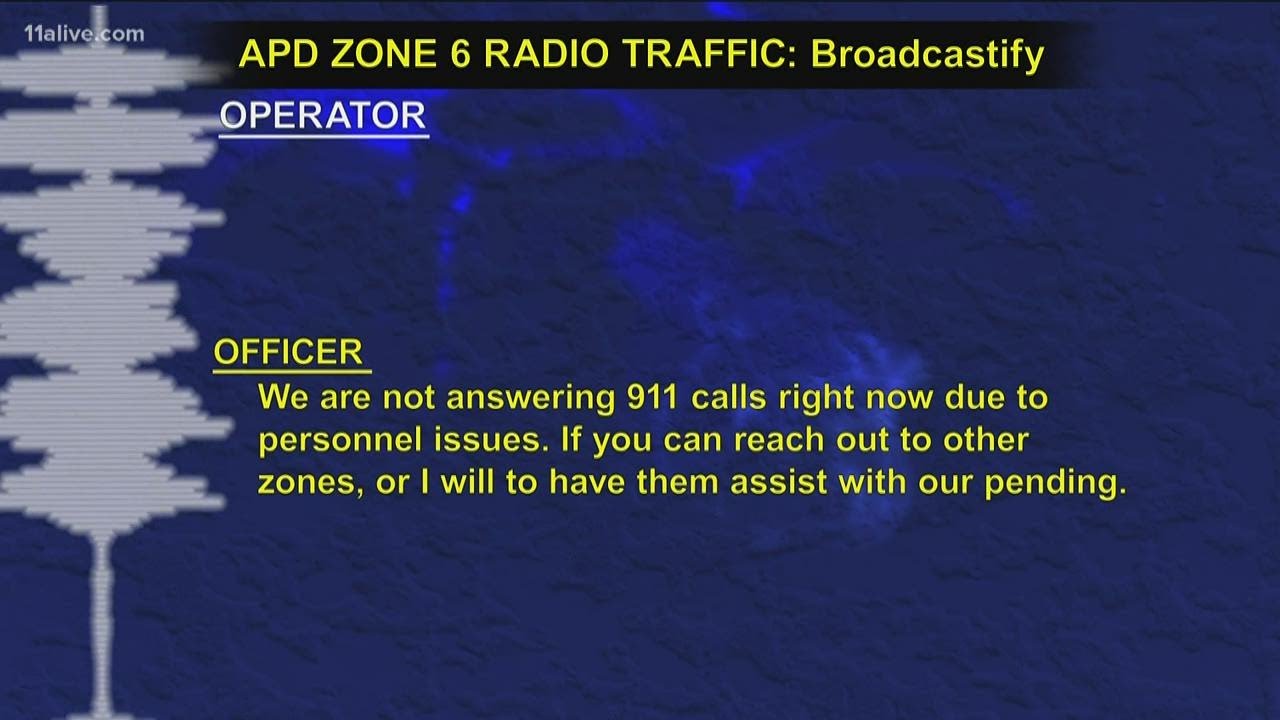 Despite assurances from department, Atlanta Police radio reveals long bouts of silence and calls lef