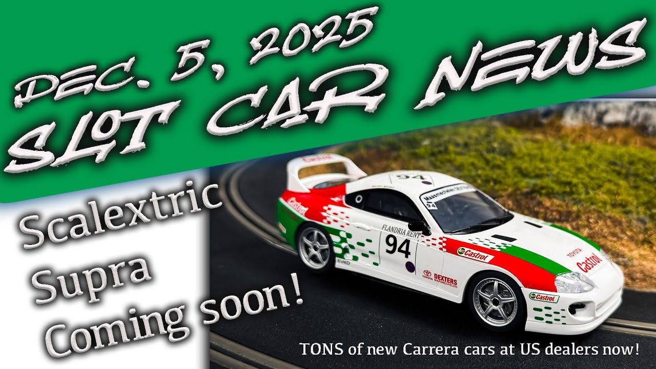 Huge shipment of Carrera cars arrive.