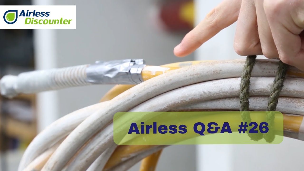 Airless Q&A #26 - Recognizing a damaged airless hose