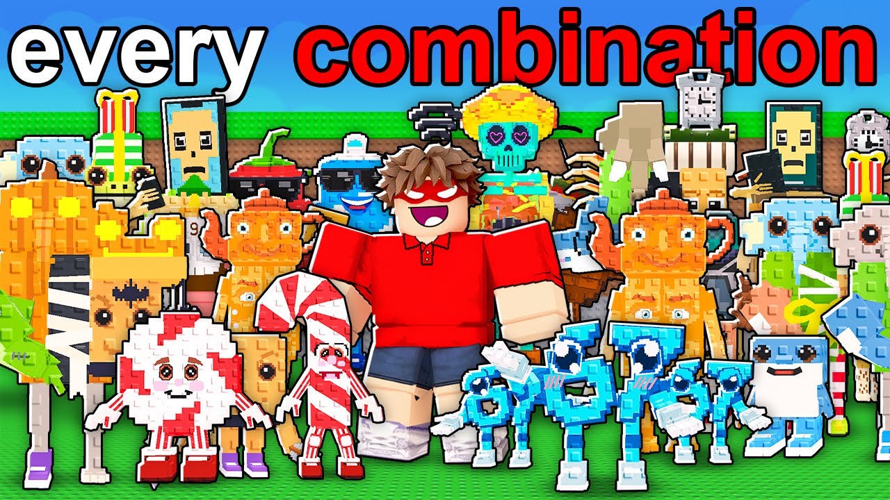 I got ALL COMBINATION Brainrots!