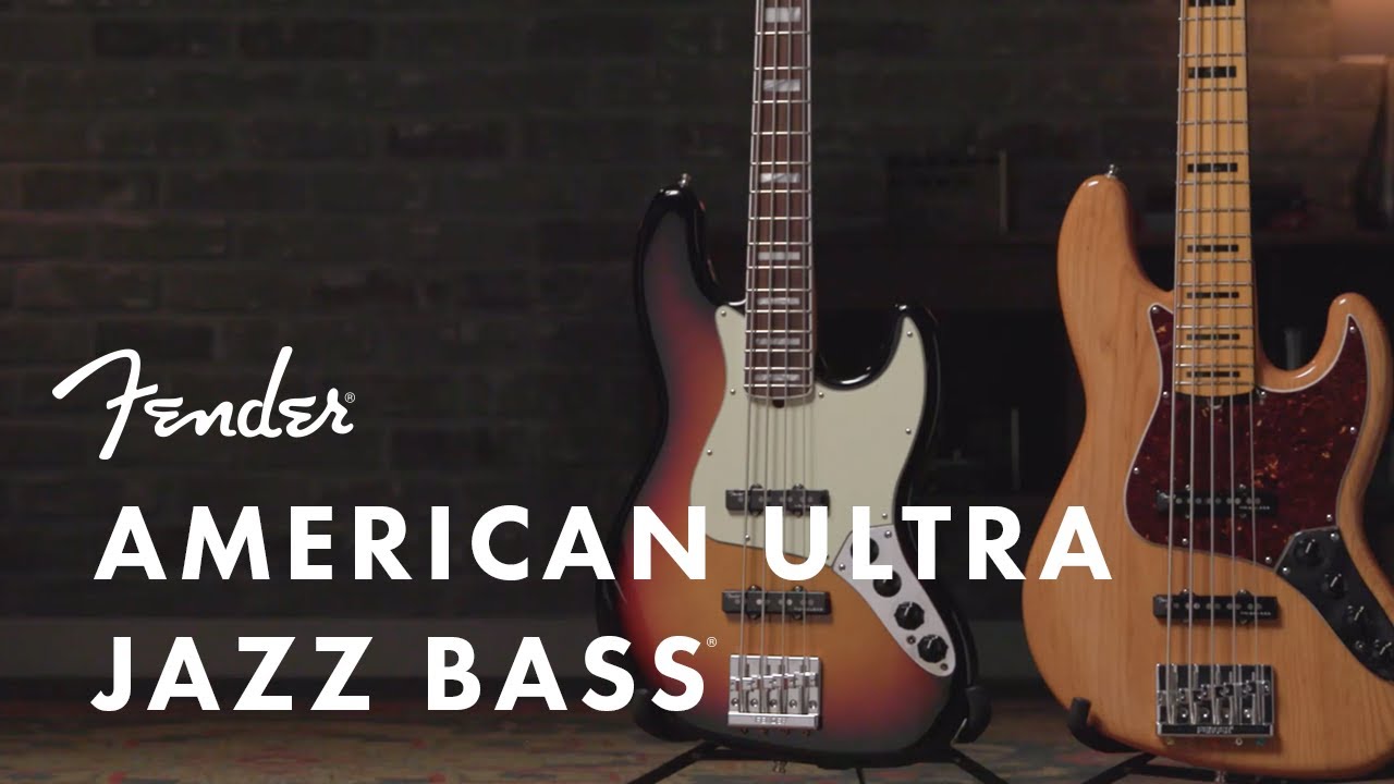 American Ultra Jazz Bass | Серия American Ultra | Fender
