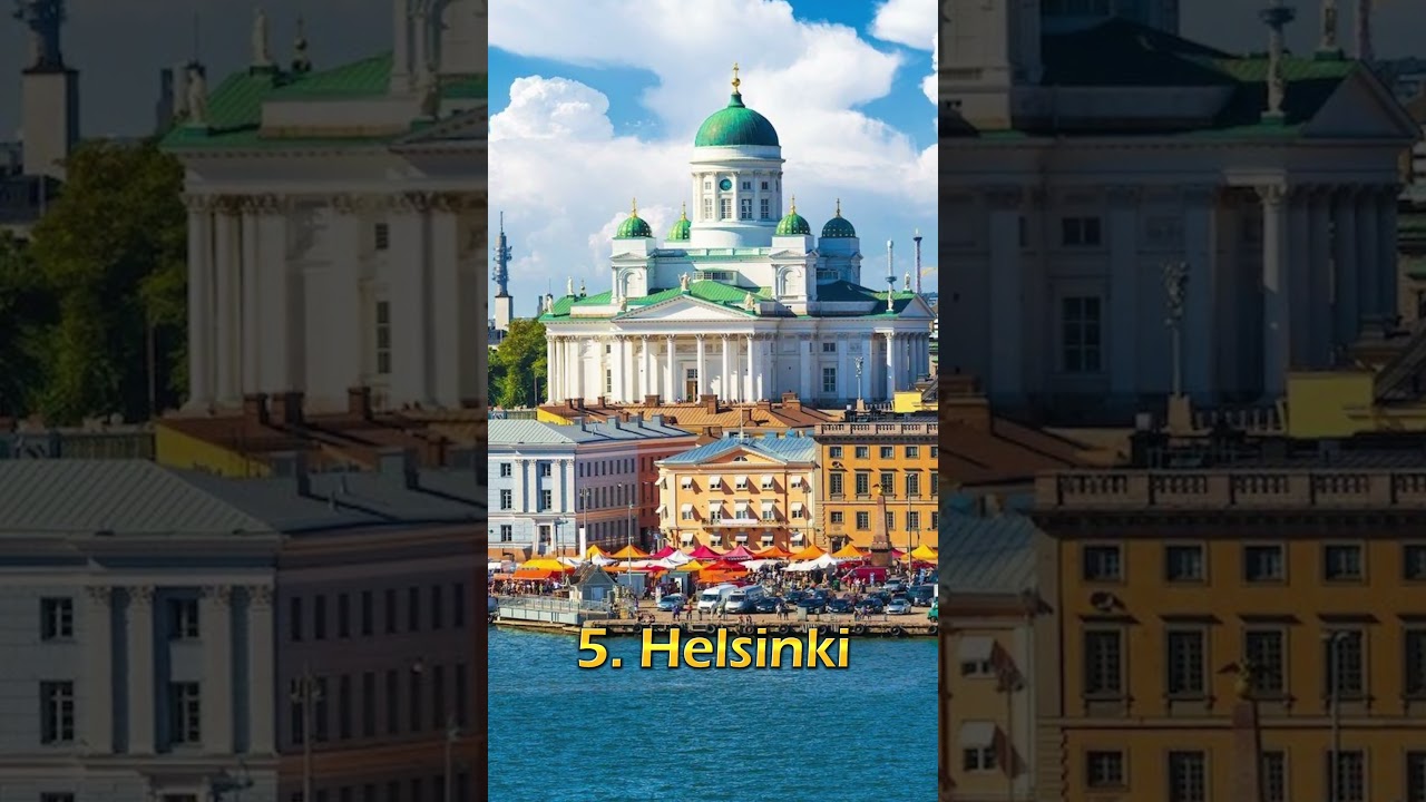 Top 10 Cleanest Cities In The World #shorts #cleancity #viral  #top10places
