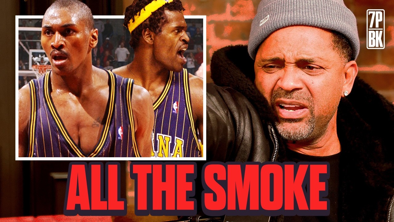 Mike Epps on Getting Caught SMOKING with Stephen Jackson, Reggie Miller and Malice in the Palace