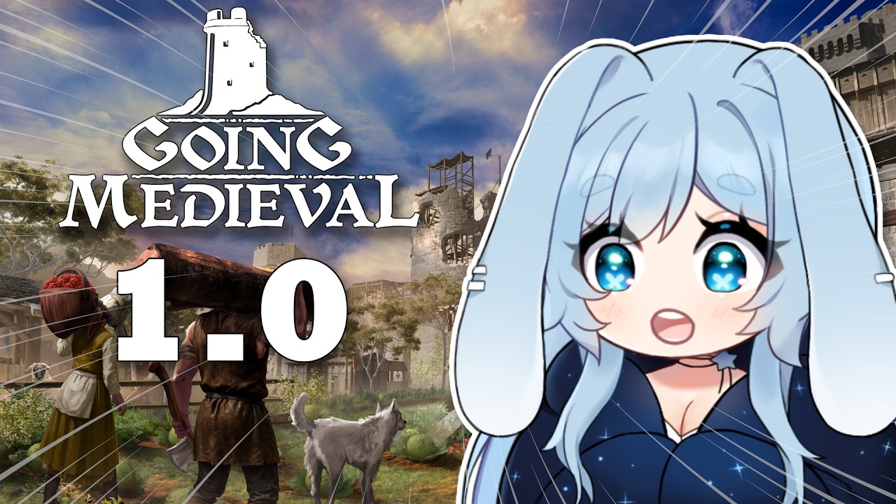 [Going Medieval] Let's all go Medieval! | Bunny Vtuber Live