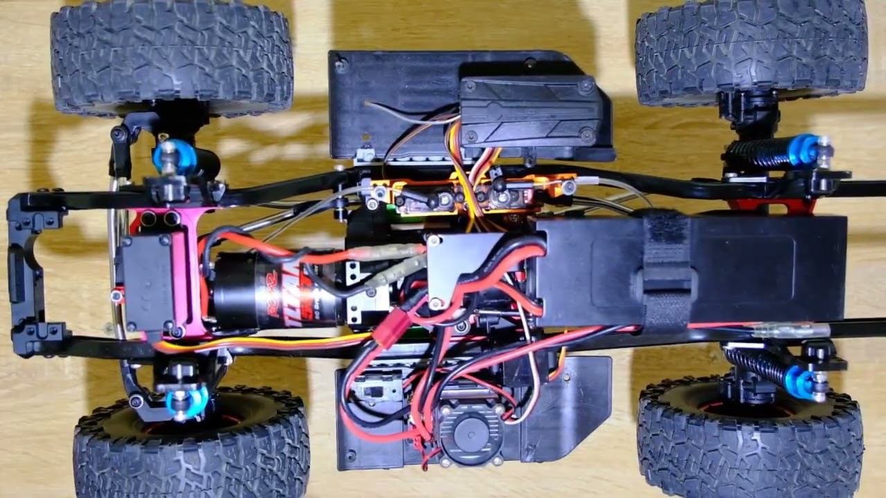 RC crawler making part 6