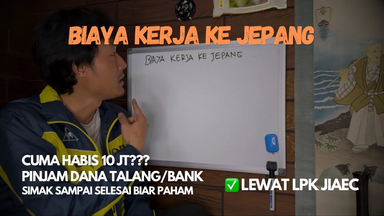 BIAYA KERJA KE JEPANG // PAKAI DANA TALANG // HABIS BERAPA???