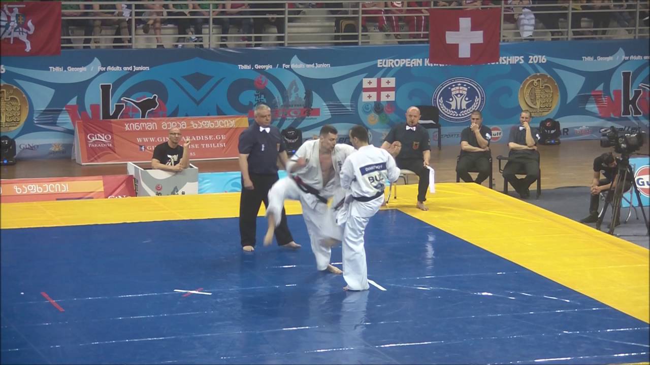EC2016 Men Finale +85kg Maciej Mazur Poland AKA Vs Valeri Dimitrov Bulgaria SHIRO