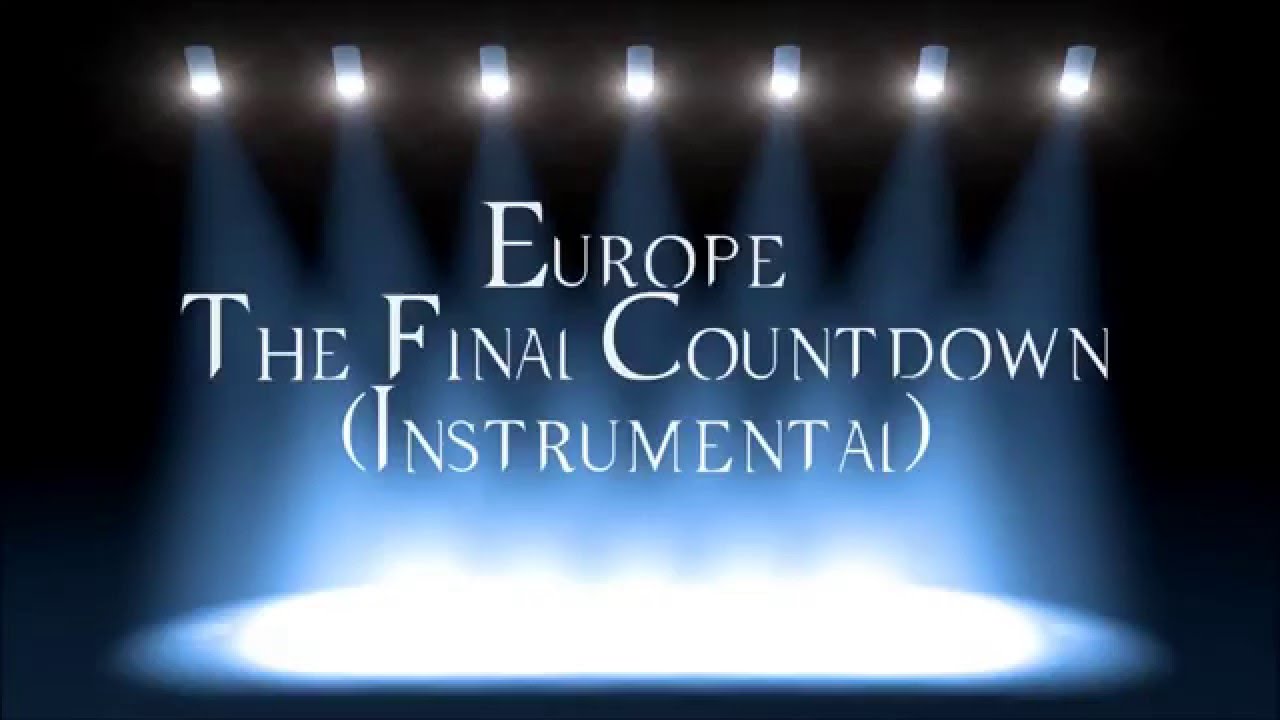 Europe   The Final Countdown Instrumental