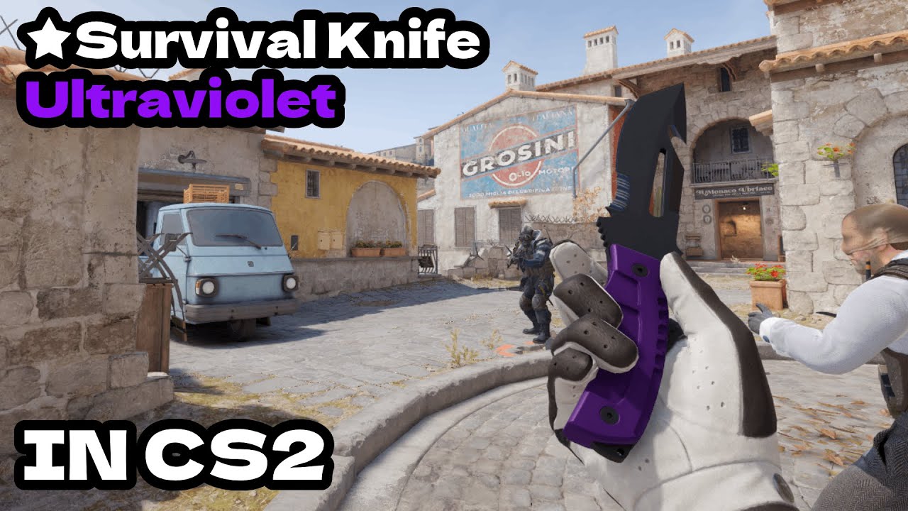 CS2 ★ Survival Knife - Ultraviolet CS2 Knife Showcase!