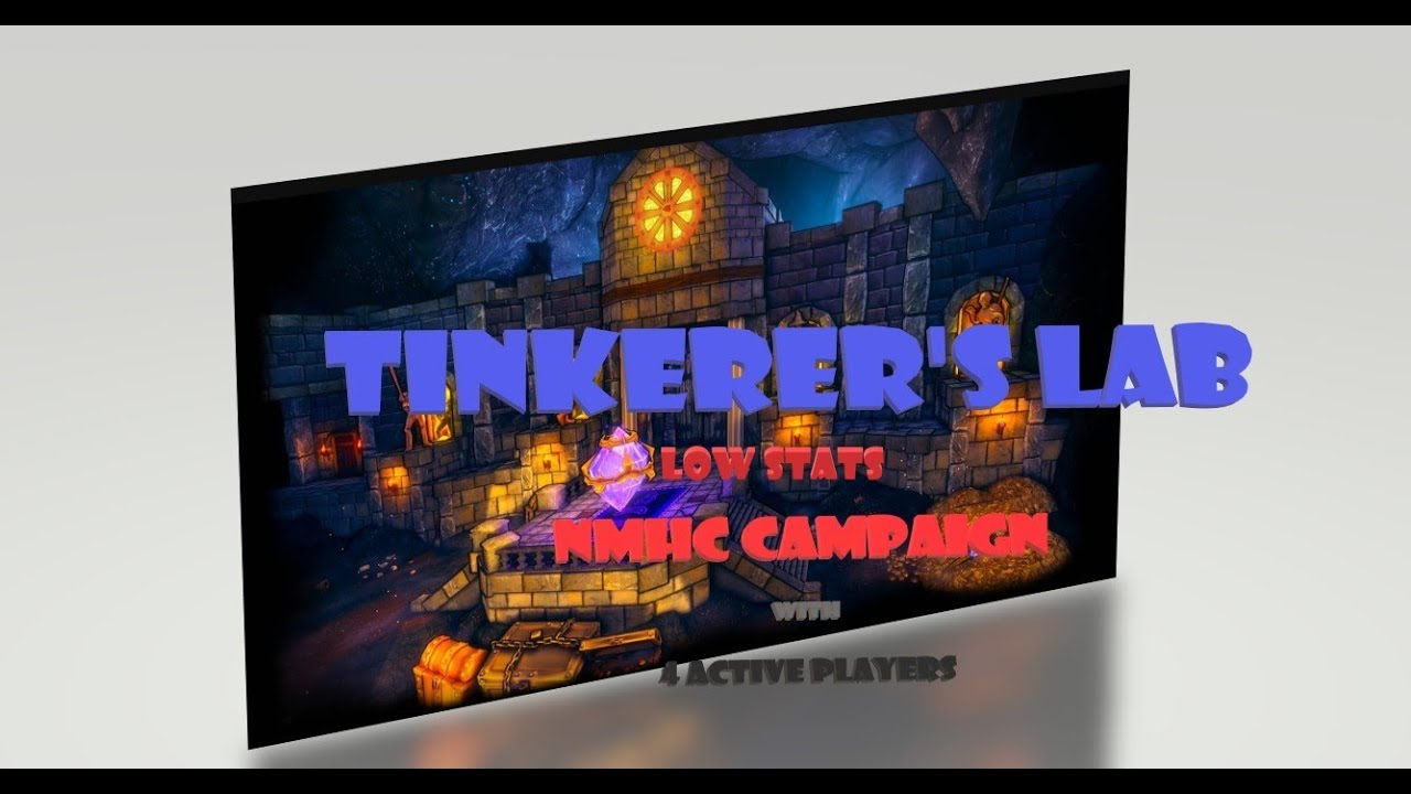 TINKERER'S LAB - NMHC - XP FARMING - EASY & QUICK BUILD WITH LOW STATS