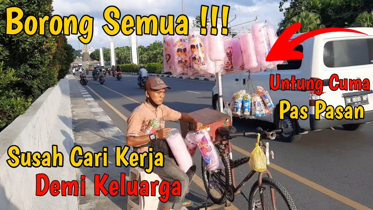 Borong Semua !!! Untung yang Pas pasan Penjual Harum Manis Berjuang Demi Keluarga Tercinta part1