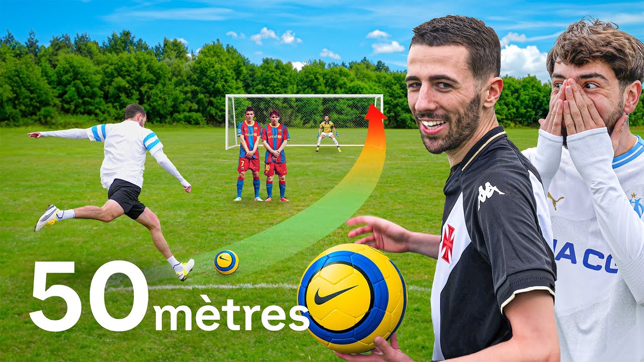 MARQUER 1 coup franc EXCEPTIONNEL de 16 à 50 mètres