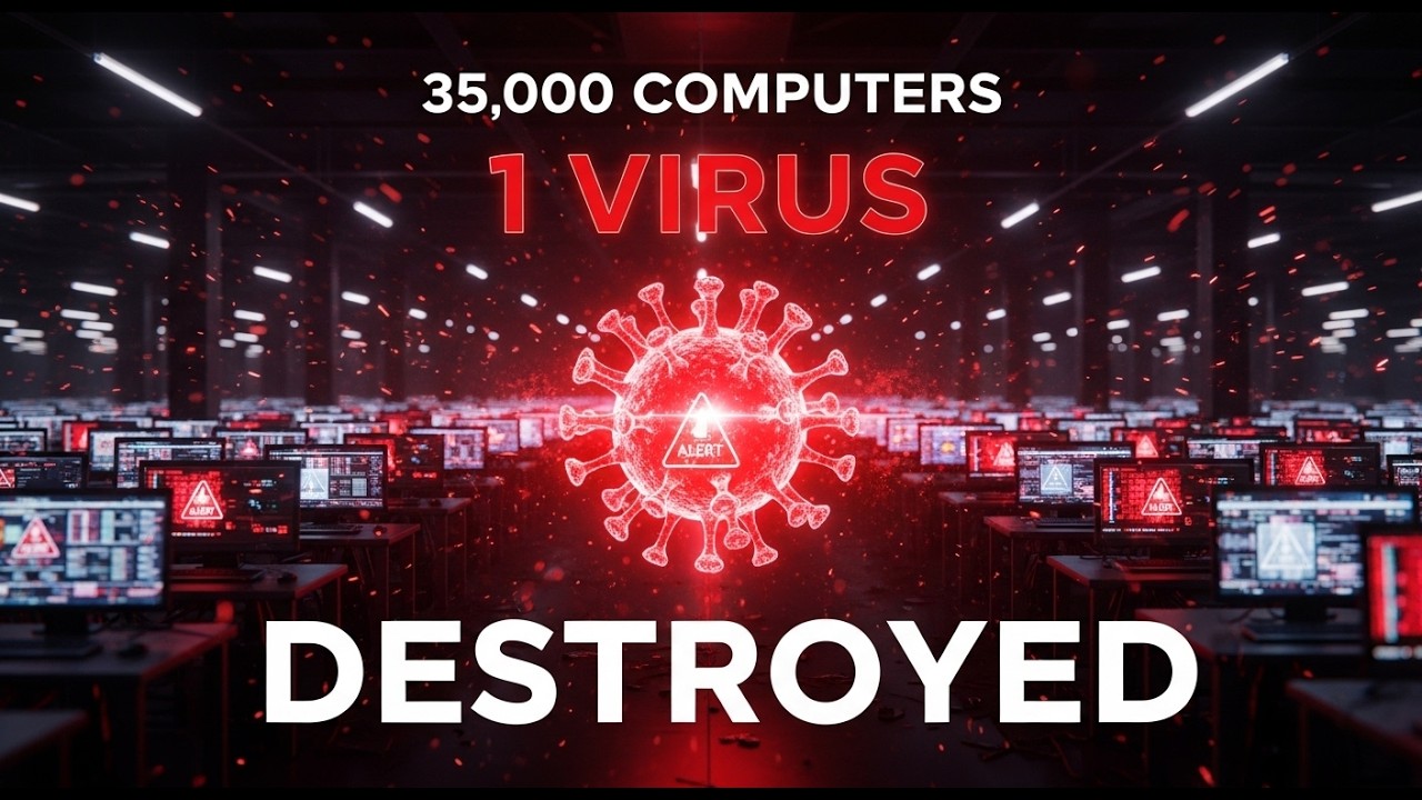 35 000 компьютеров. 1 вирус. Уничтожено.