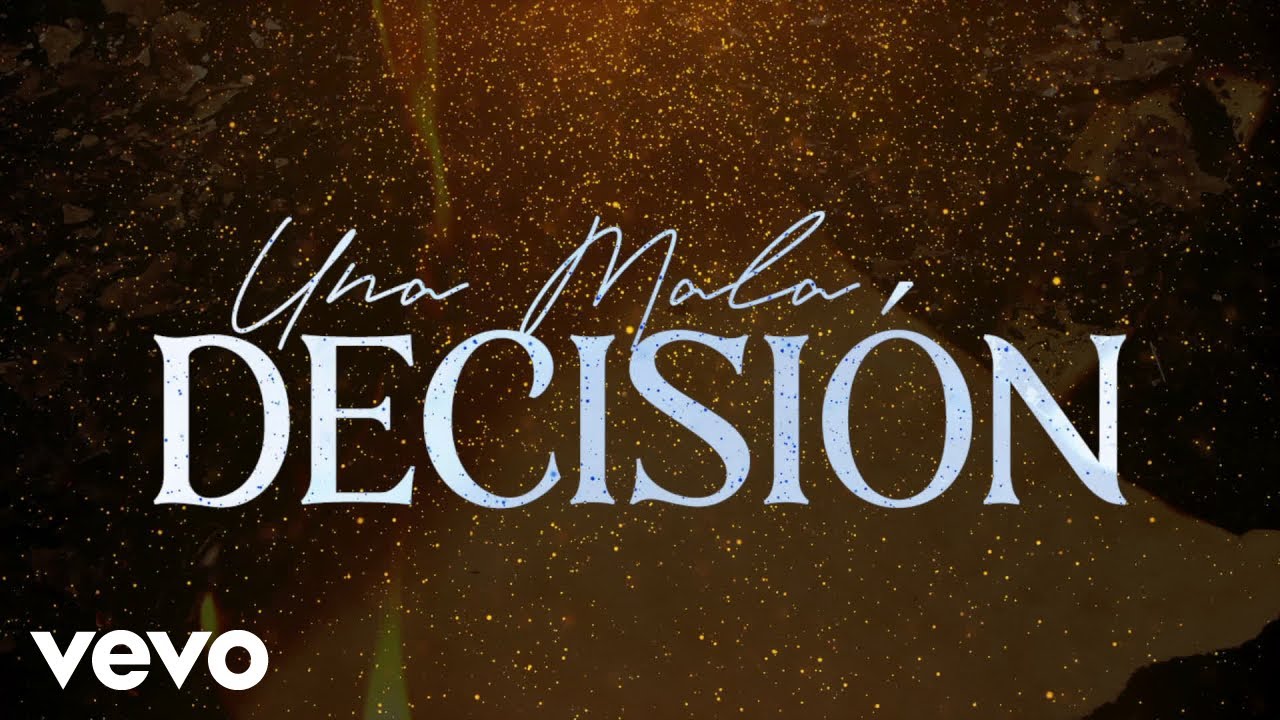 Banda La Ejecutiva De Mazatl&aacute;n Sinaloa - Una Mala Decisi&oacute;n (Lyric Video)