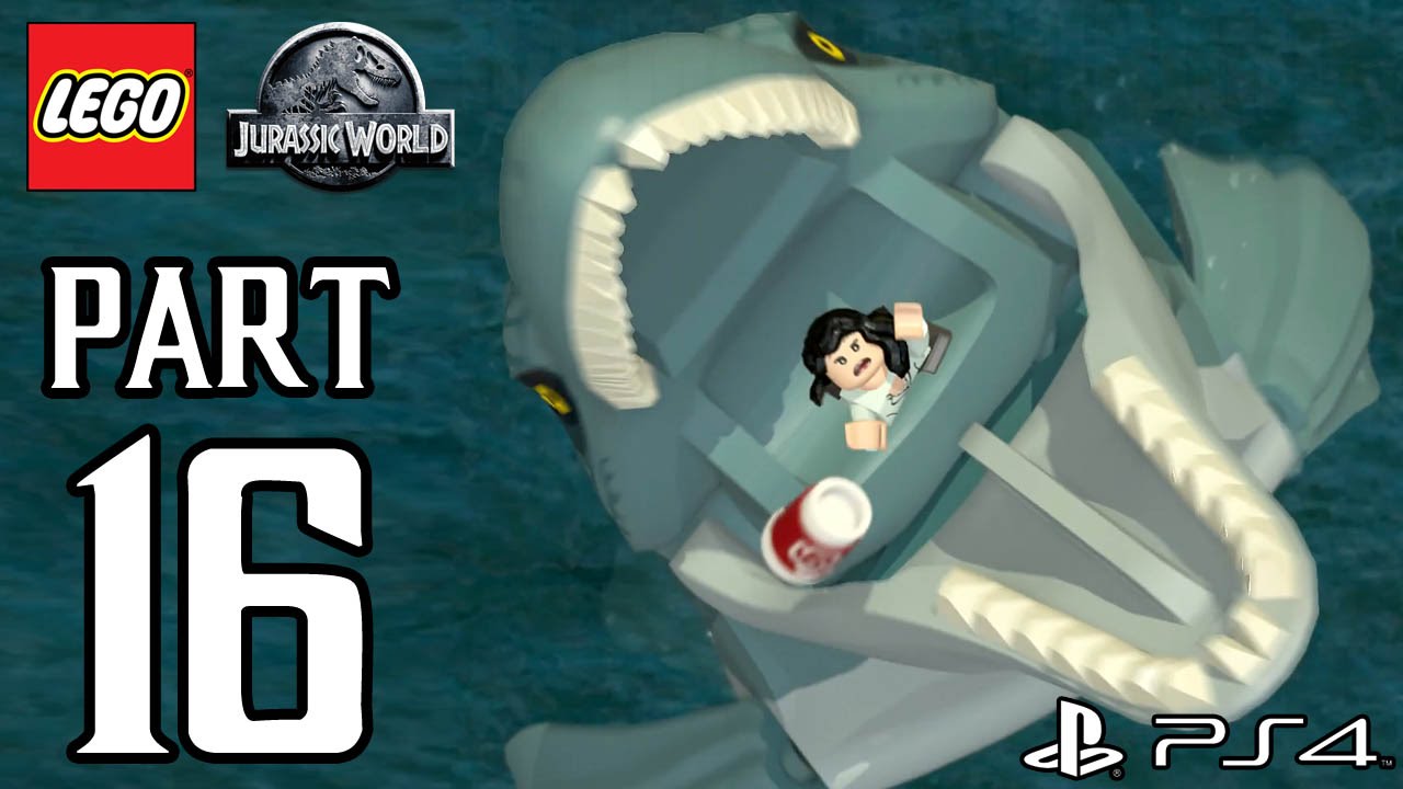 LEGO Jurassic World Walkthrough PART 16 (PS4) Gameplay No Commentary[1080p] TRUE-HD QUALITY