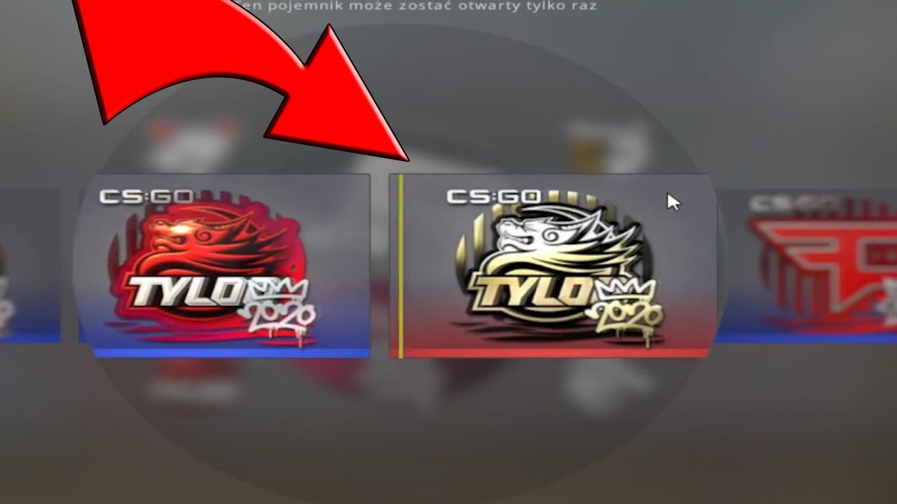 TRAFIŁEM NAJDROŻSZĄ NAKLEJKĘ RMR 2020 OPENING NAKLEJEK W CS:GO