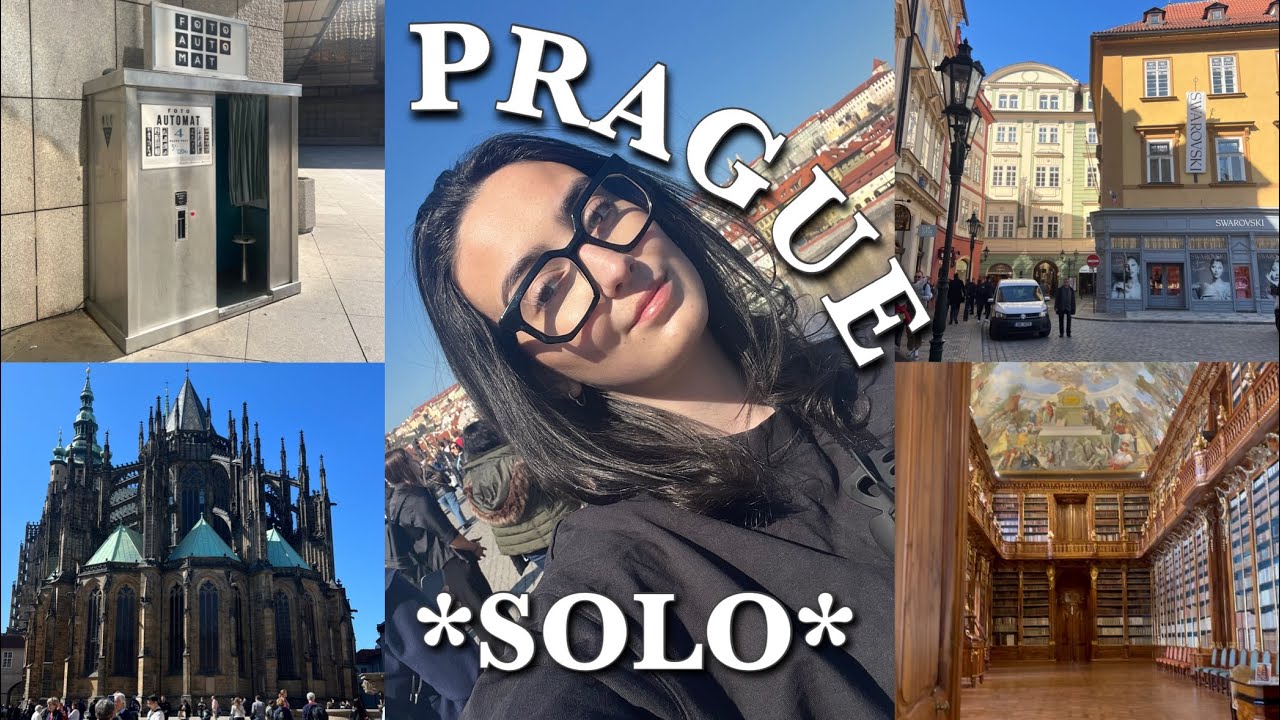 24 HOURS SOLO IN PRAGUE! | Travel Diary episode 2: exploring Charles bridge, Prague Cathedral & more