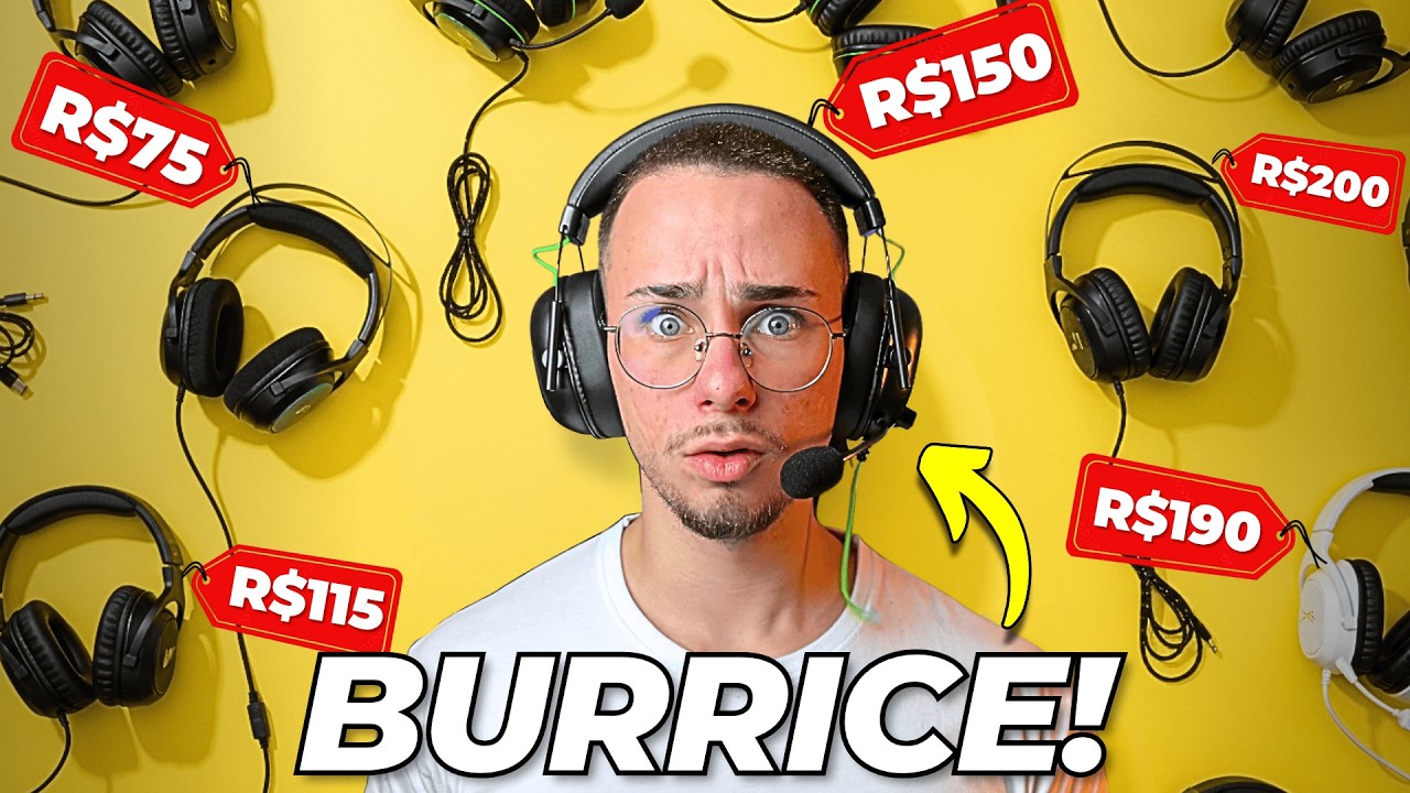 NÃO COMPRE Headset sem antes VER ESSE VÍDEO!