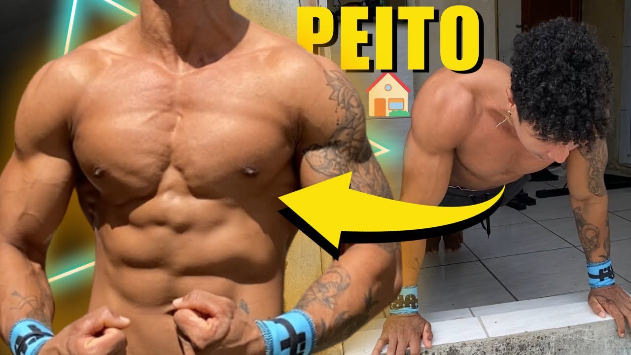 TREINO DE PEITO EM CASA SEM EQUIPAMENTOS 