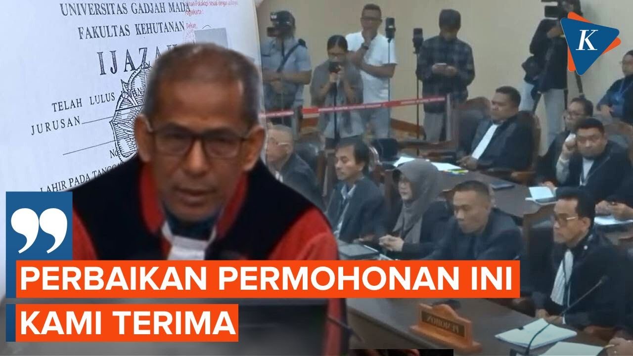MK Terima Perbaikan Permohonan Gugatan Roy Suryo Cs dalam Kasus Ijazah Jokowi
