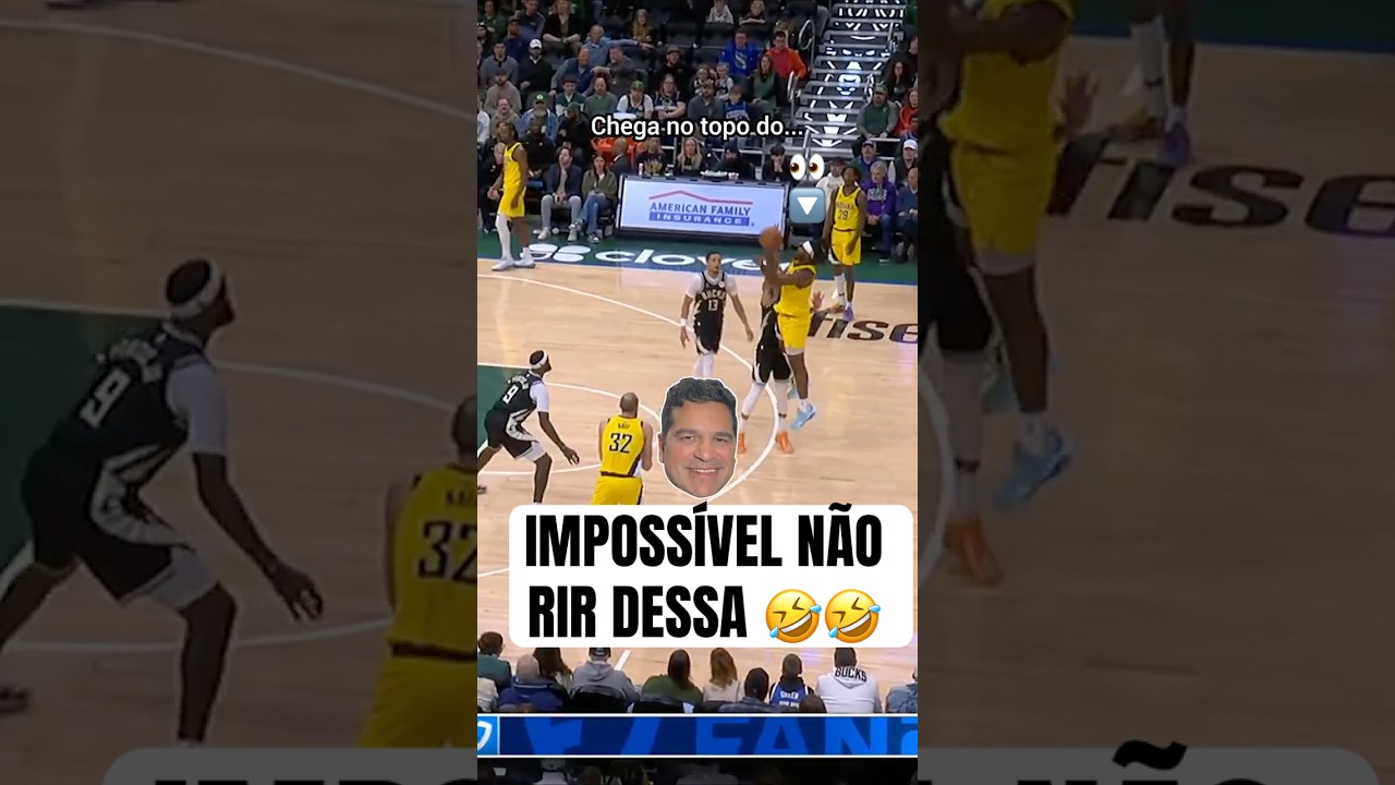 DEIXARAM O PAULO ANUNTES MALUCO 🤣🤣🤣 #nba