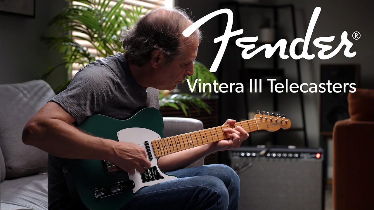 Fender Vintera III Telecastery z końca lat 50. i połowy lat 60. | Crutchfield