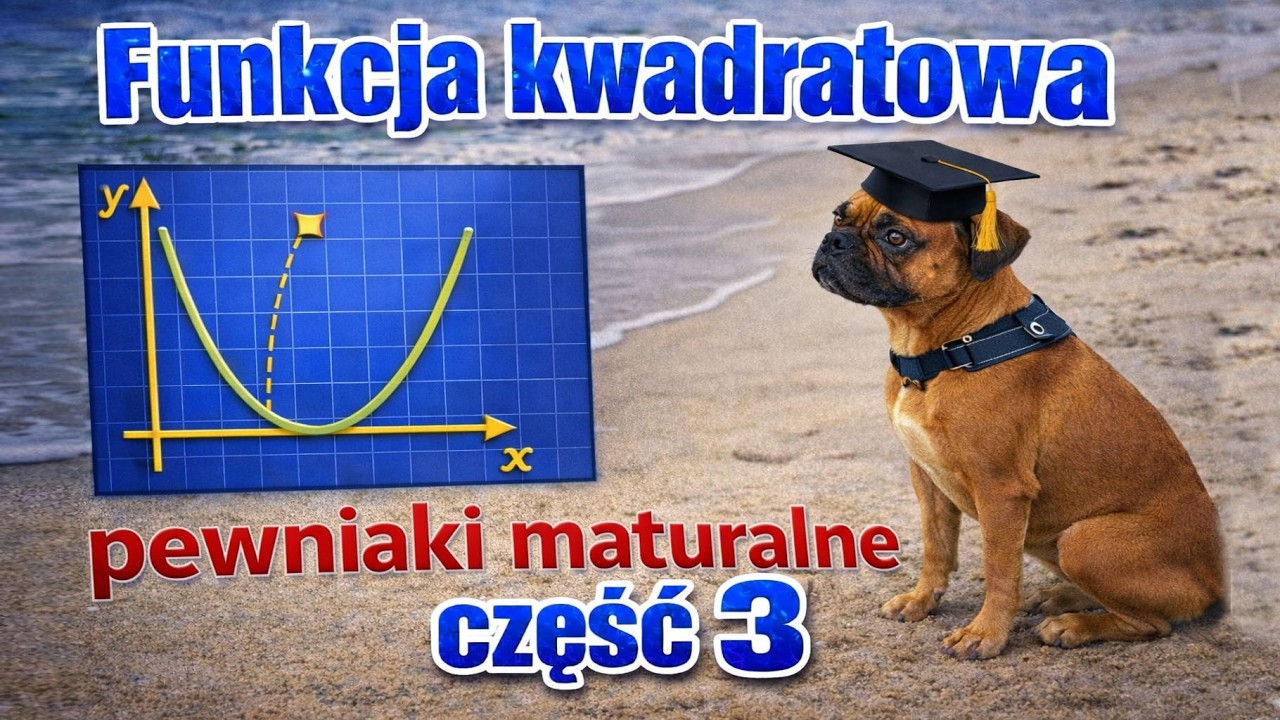 Funkcja kwadratowa część 3/4 | pewniaki maturalne