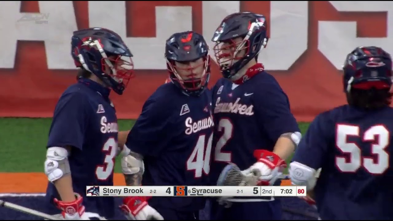 Stony Brook @ #6 Syracuse - 3.12.21 Full College Lacrosse Highlights