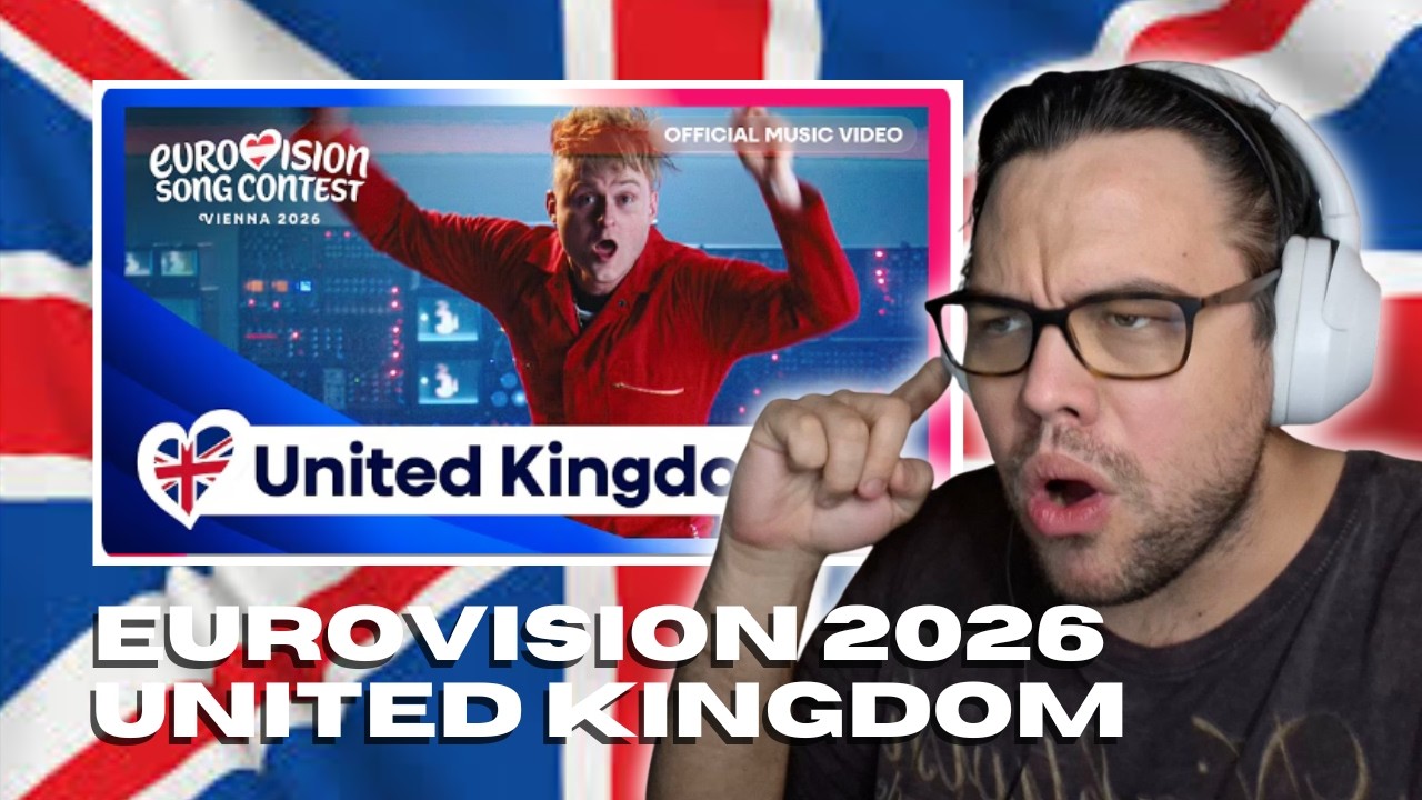 🇬🇧 LOOK MUM NO COMPUTER - Eins, Zwei, Drei | REACTION | UNITED KINGDOM at #eurovision2026