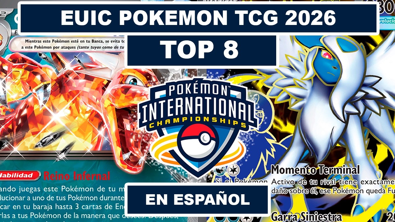 ALTO COMBATE y REMONTADA EN TOP 8 del EUIC POKEMON TCG 2026