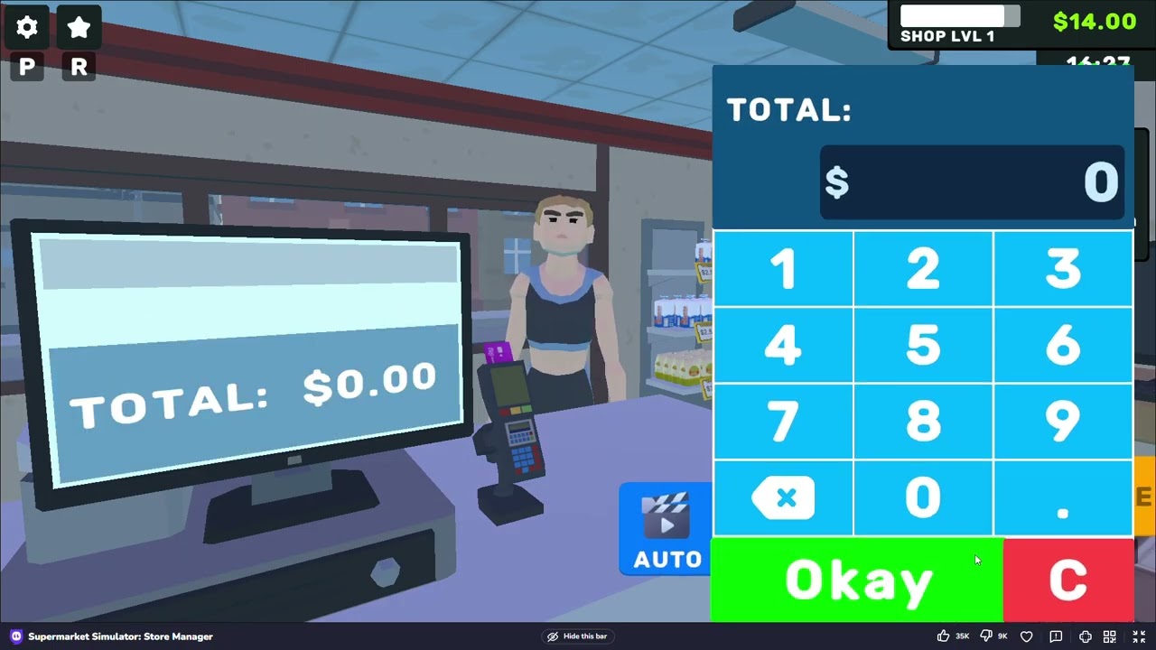 Supermarket Simulator  Store Manager 🕹️ Play on CrazyGames