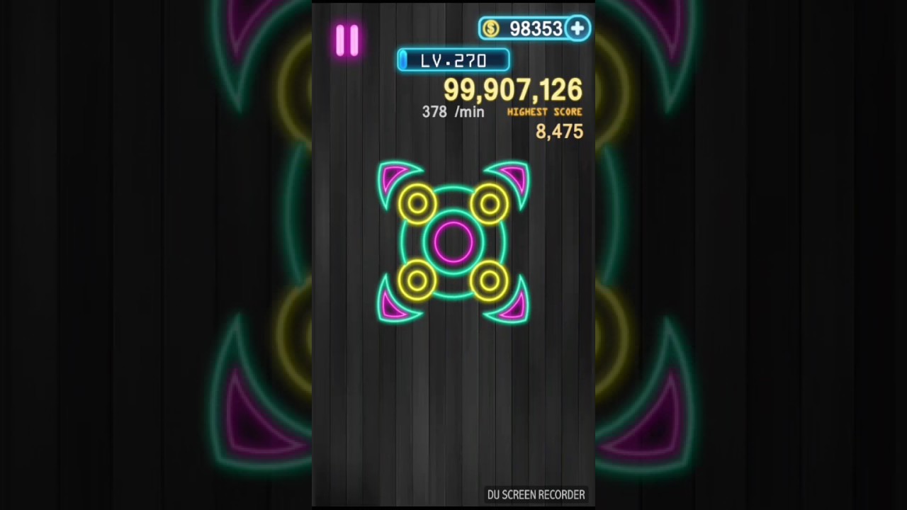 Fidget spinner android Highest score free spin 100m!!!