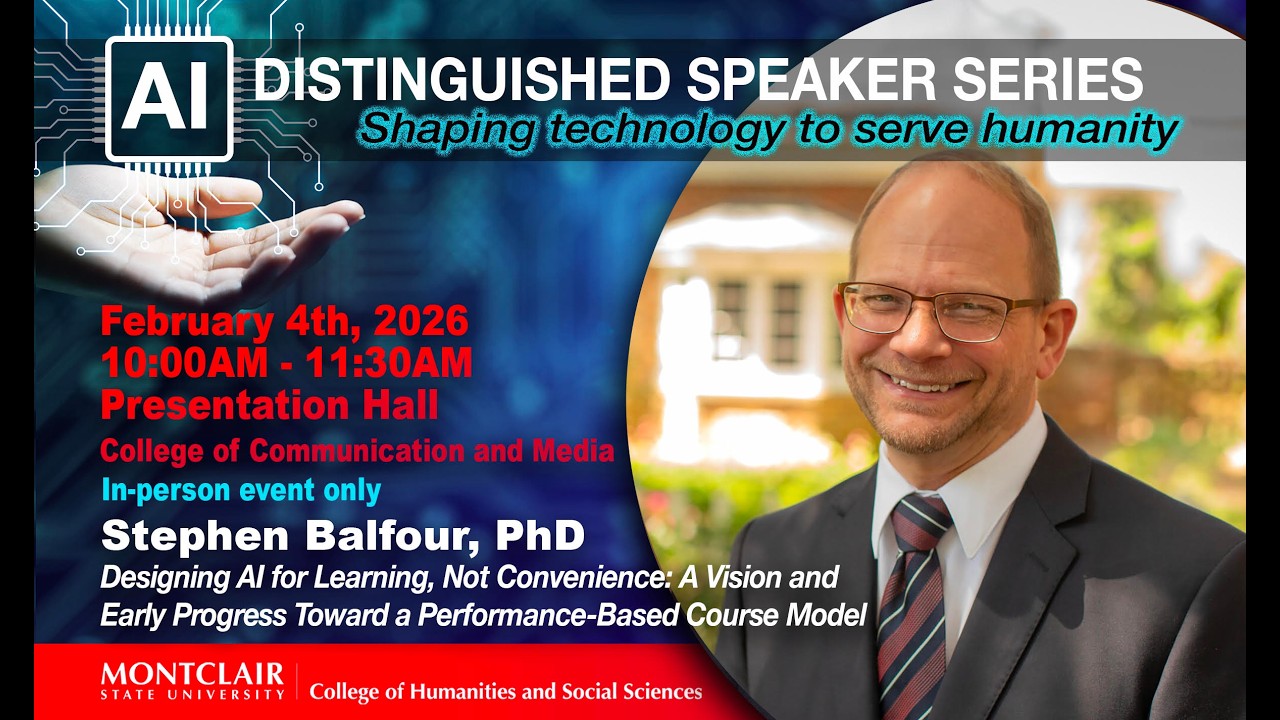 AI Distinguished Speaker Series: Designing AI for Learning, Not Convenience