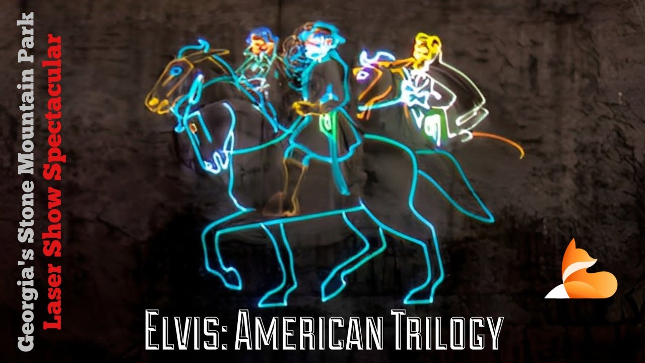 Stone Mountain Laser Show Remastered- Elvis: American Trilogy