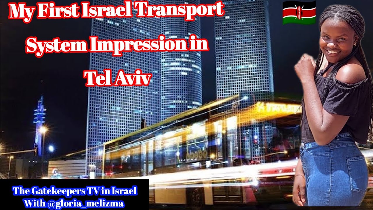 My First Israel Impression as a Kenyan 🇰🇪  / How Buses Operate In Israel 🇮🇱, Tel Aviv