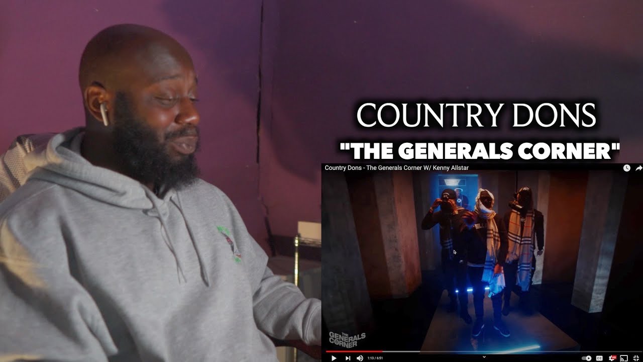 Country Dons - The Generals Corner W/ Kenny Allstar [GoHammTV ReACTion] AMERICAN