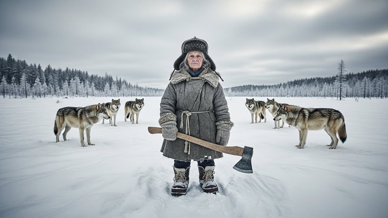 An 80 Year Old Woman vs a Wolf PackSurvival in Yakutia's Taiga