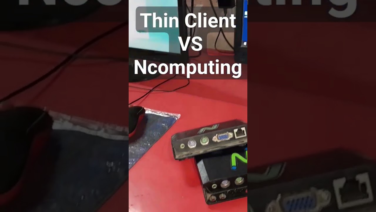 Thin Client VS Ncomputing #computer #thinclient #ncomputing #shorts
