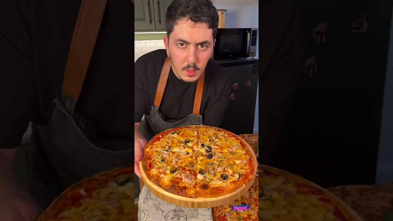 بيتزا للويكاند؟ 🔸هذه هي الوصفة لي راح تدمنوها 🤩🍕 الشاف غانو #اكسبلور #طبخ_جزائري