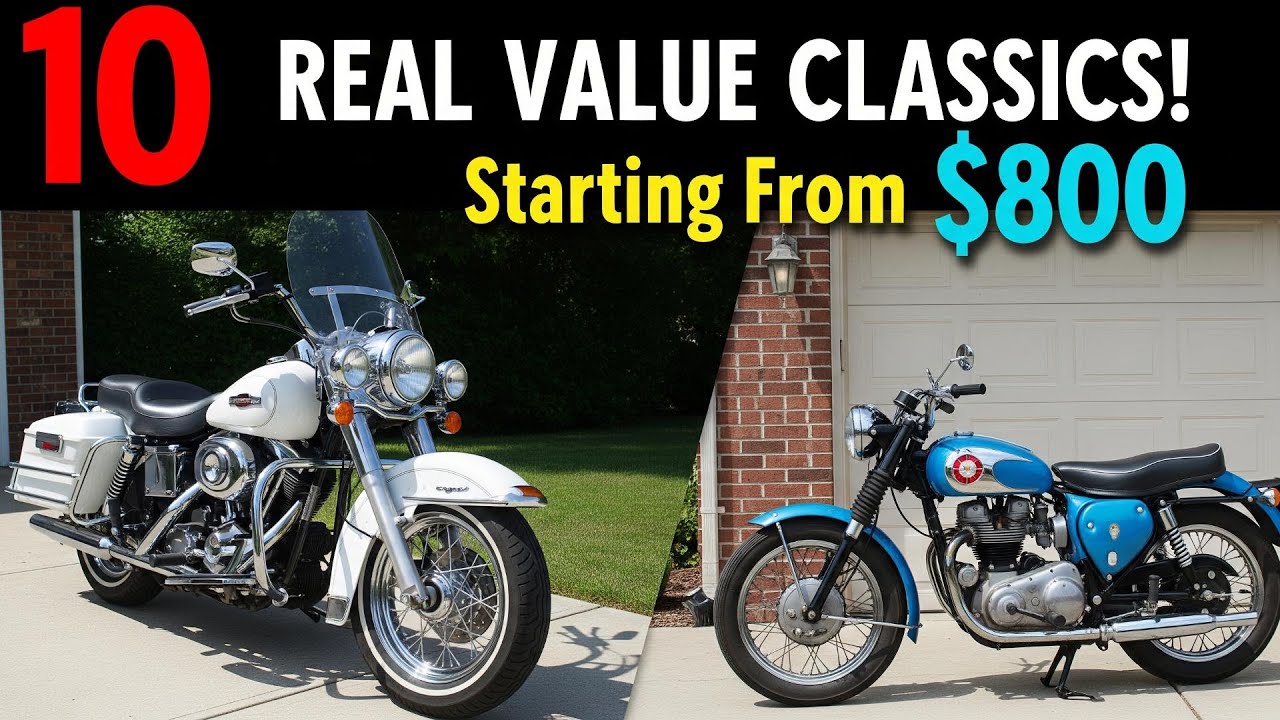 10 Classic Motorcycles for Sale That Offer Real Value in Today’s Market